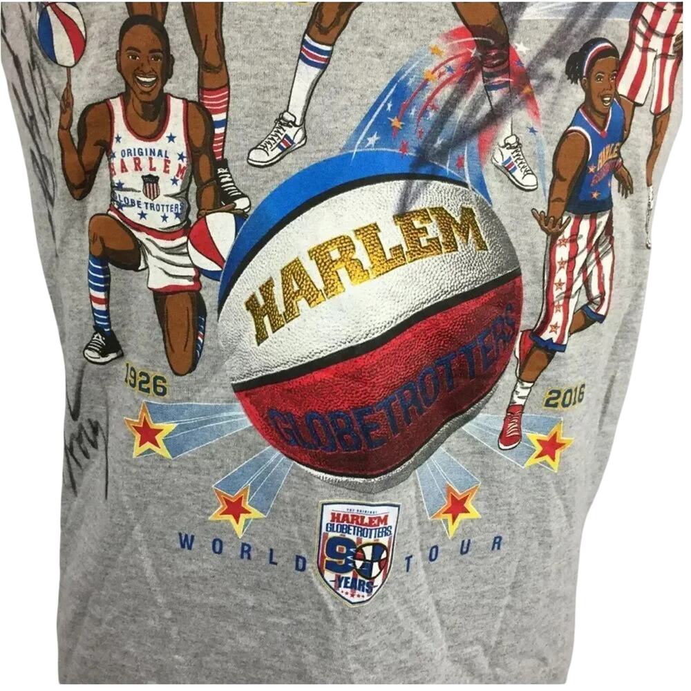 Harlem Globetrotters T Shirt 2016 Basketball World Tour Size S - Picture 5 of 9